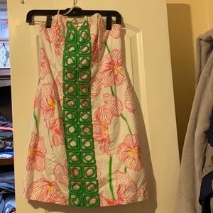 Lily Pulitzer size 2 strapless dress